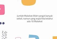 Jumlah Malaikat Yang Kita Ketahui