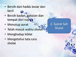 Ok Google Sebutkan Syarat Wajib Shalat Dan Rukun Shalat